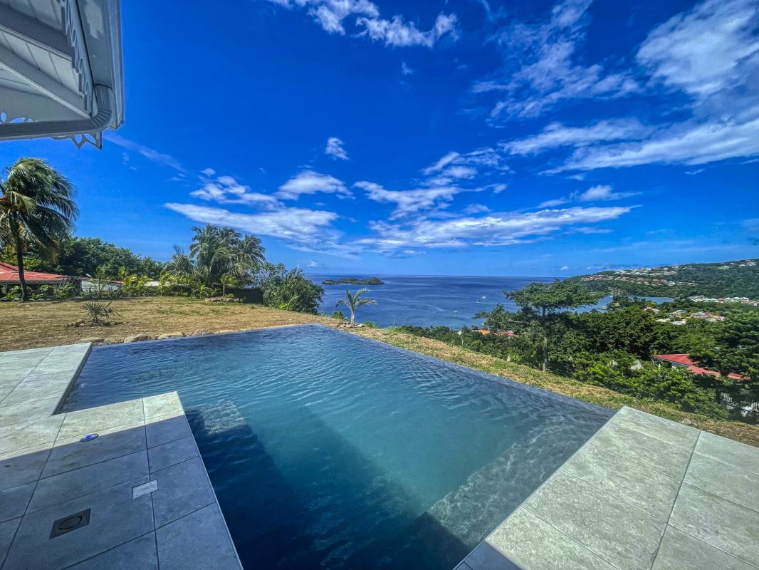 4.Location villa piscine vue mer Bouillante Guadeloupe_Vue mer